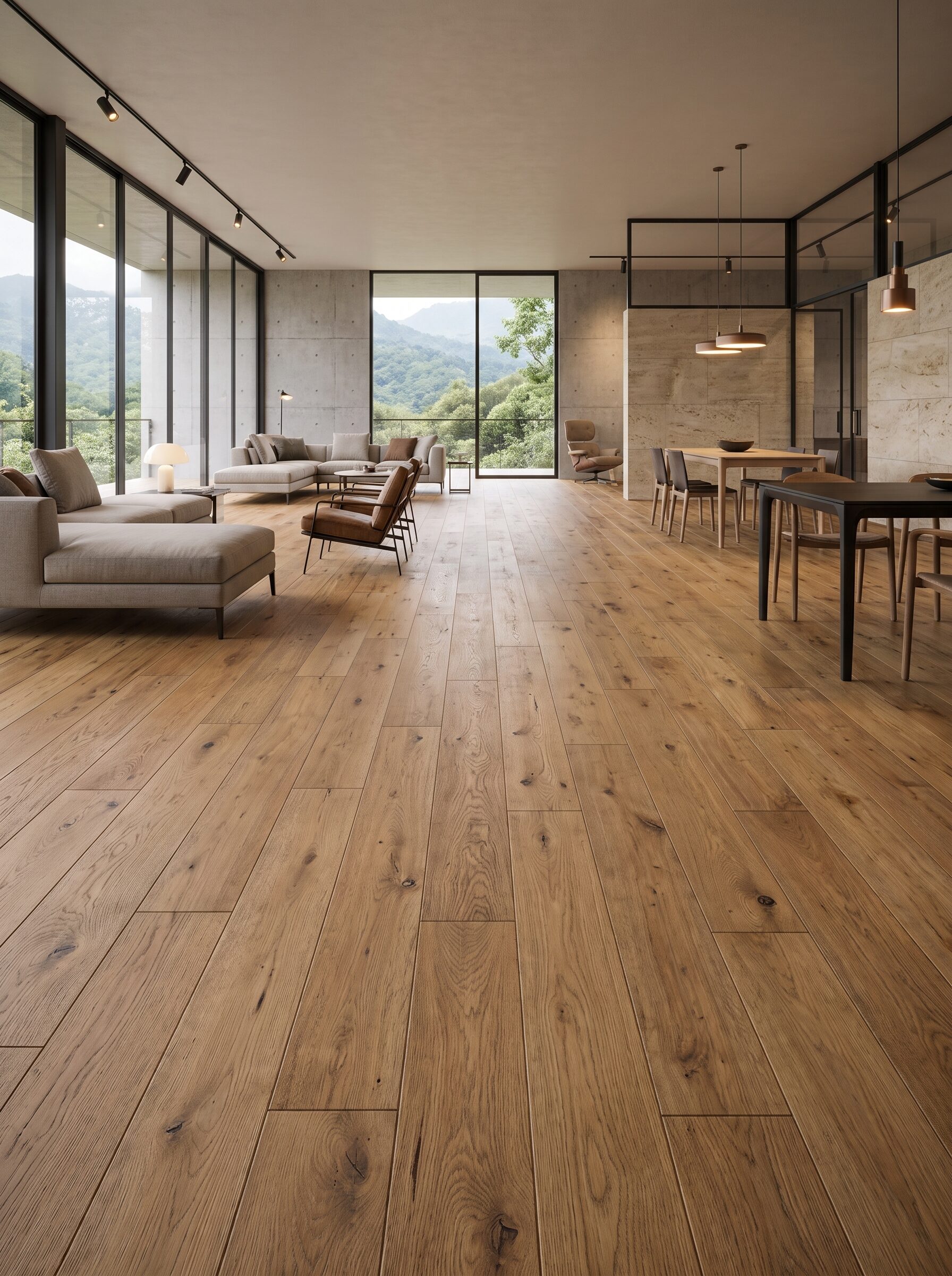 piso de madera para comercios